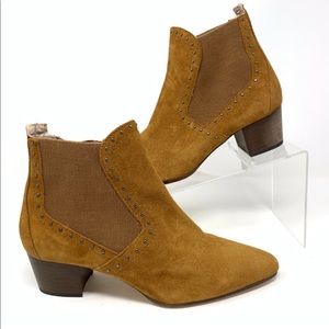Zara Suede Ankle Boots